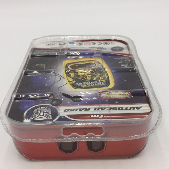 Transformers Dark Of The Moon Autoscan Portable Radio Fm - Picture 5 of 11